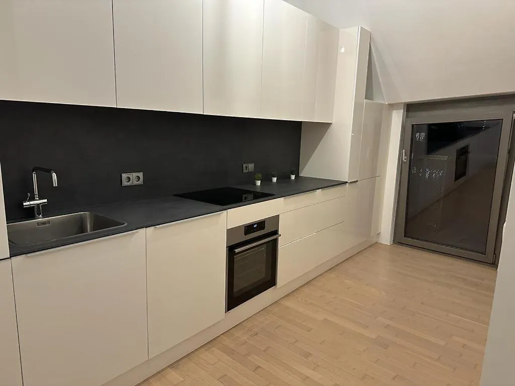 115M2 Luxury Flat - 3 Balconies - Free Parking Lägenhet Wien